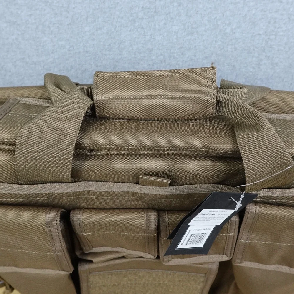 LAPG Jumbo Size Bug Out Bail Out Bag Survival Gear Range Bag Coyote Prepper NWT